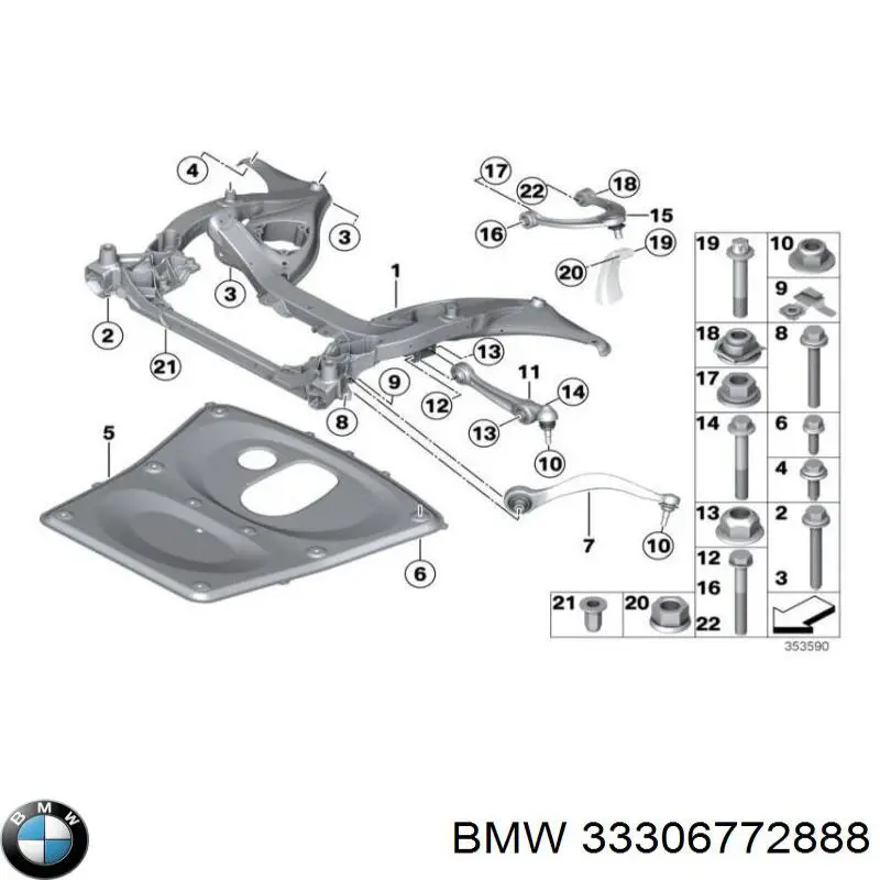  BMW 33306772888 preço, a partir de 5,81 USD