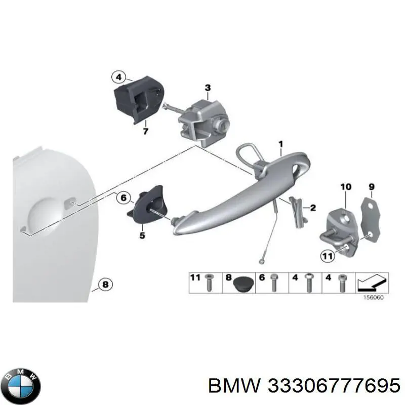  BMW 33306777695 preço, a partir de 8,55 USD