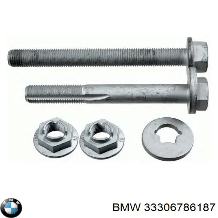 Compre 33306786187 BMW Arruela externa de parafuso de fixação do braço oscilante inferior traseiro