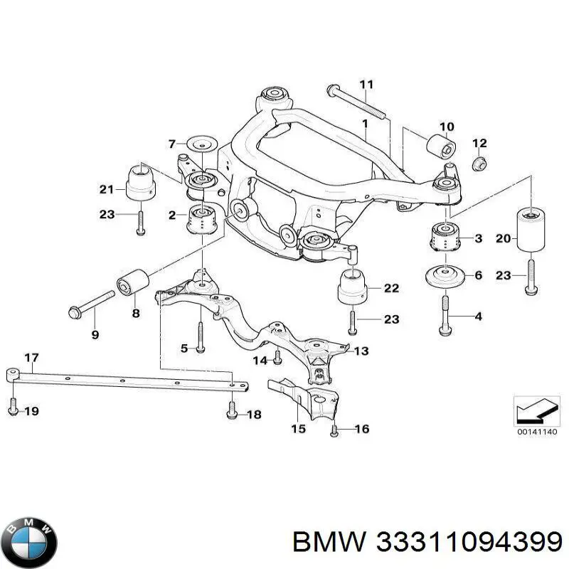 Compre 33311094399 BMW 
