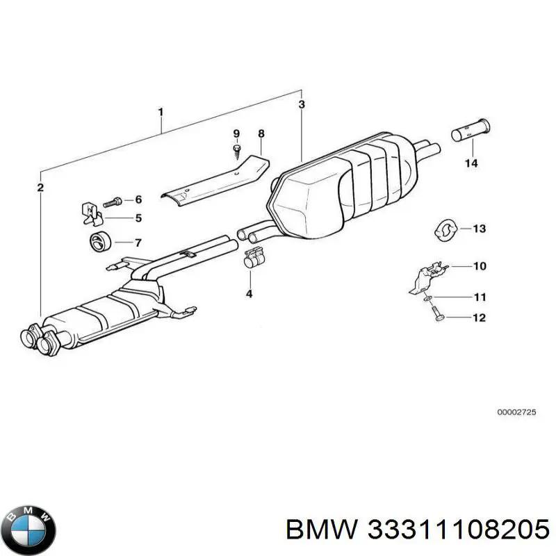  BMW 33311108205 preço, a partir de 4,48 USD