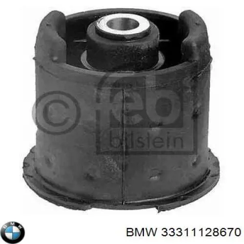 Compre 33311128670 BMW Bloco silencioso de viga traseira (de plataforma veicular)