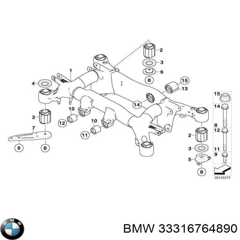  BMW 33316764890 preço, a partir de 61,82 USD