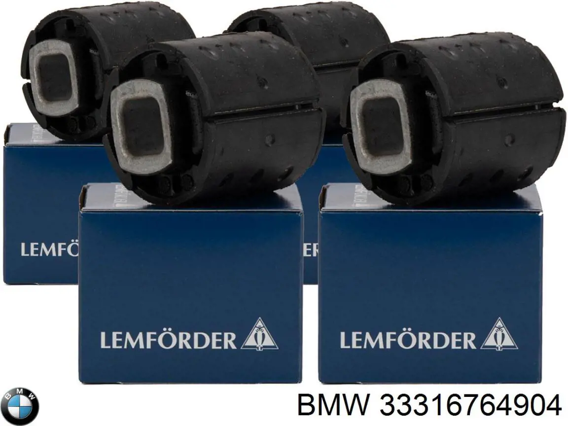 Compre 33316764904 BMW Bloco silencioso de viga traseira (de plataforma veicular)
