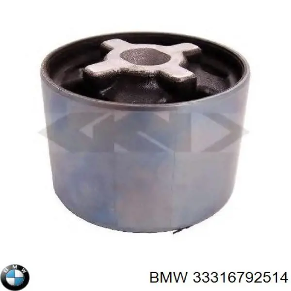 33316792514 BMW Bloco silencioso de viga traseira (de plataforma veicular)