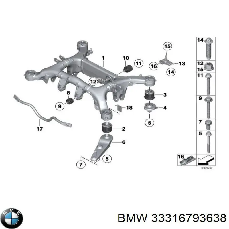  BMW 33316793638 preço, a partir de 49,62 USD