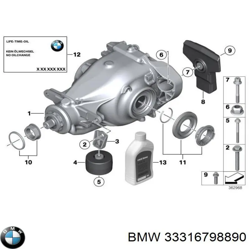  BMW 33316798890 preço, a partir de 159,70 USD