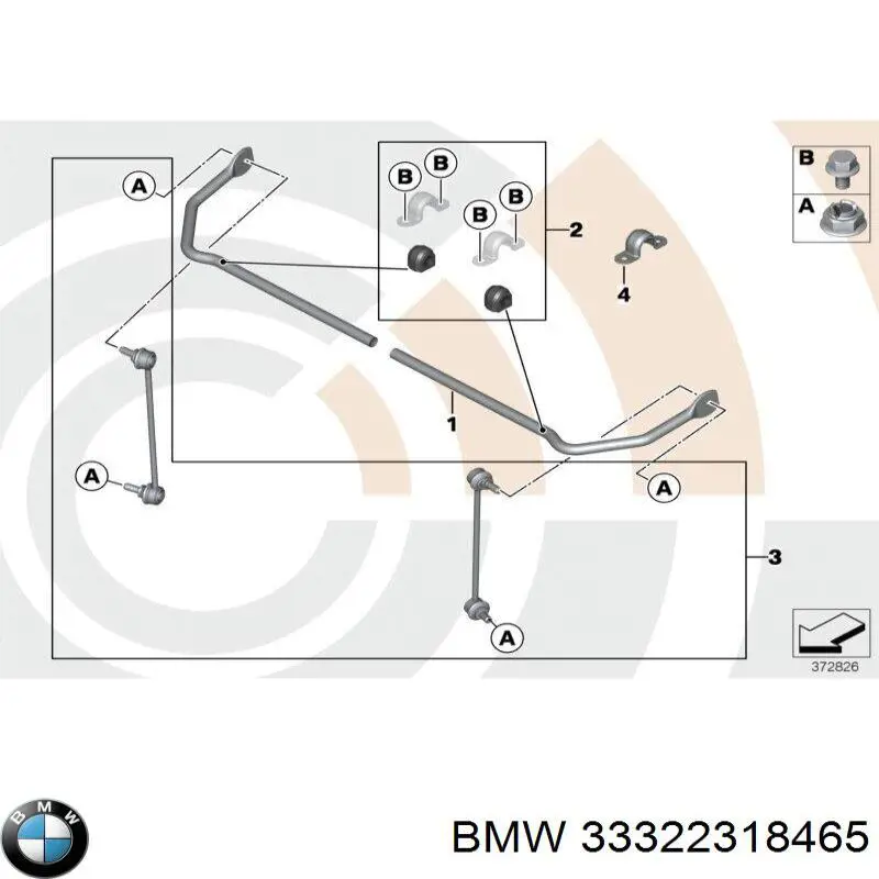  BMW 33322318465 preço, a partir de 42,56 USD