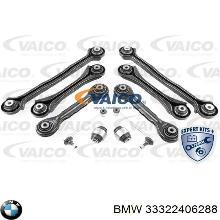 Compre 33322406288 BMW Braço oscilante superior esquerdo/direito de suspensão traseira