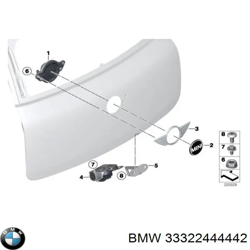  BMW 33322444442 preço, a partir de 213,92 USD