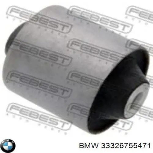 Compre 33326755471 BMW Braço oscilante inferior esquerdo de suspensão traseira