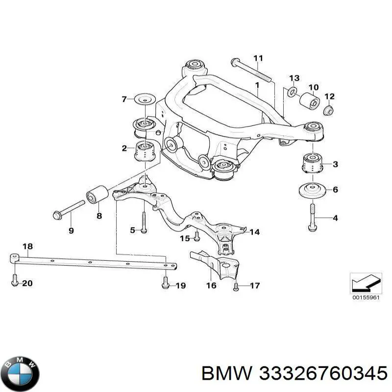  BMW 33326760345 preço, a partir de 18,67 USD