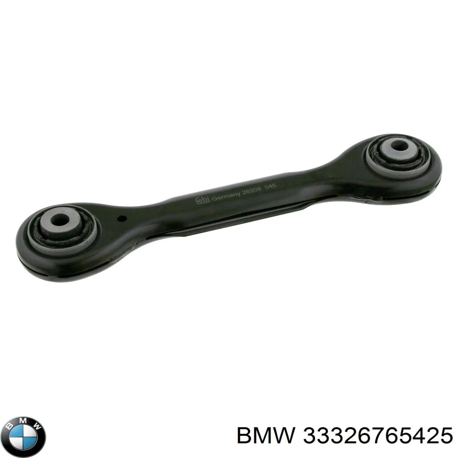 Braço oscilante superior esquerdo/direito de suspensão traseira BMW 33326765425