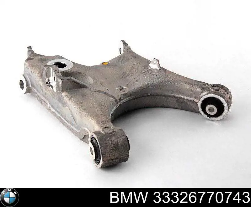 33326770743 BMW Braço oscilante inferior esquerdo de suspensão traseira