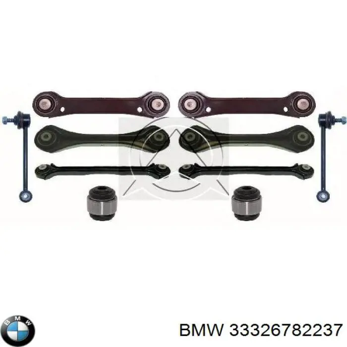 Compre 33326782237 BMW Braço oscilante superior esquerdo/direito de suspensão traseira