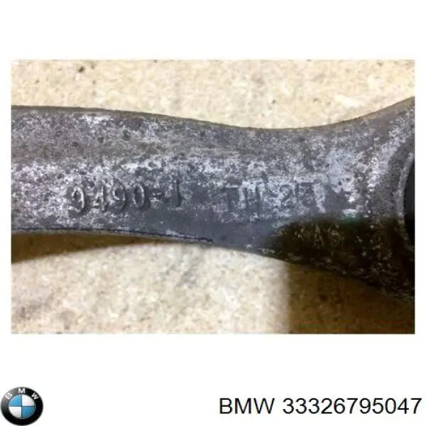 Compre 33326795047 BMW Braço oscilante transversal esquerdo de suspensão traseira