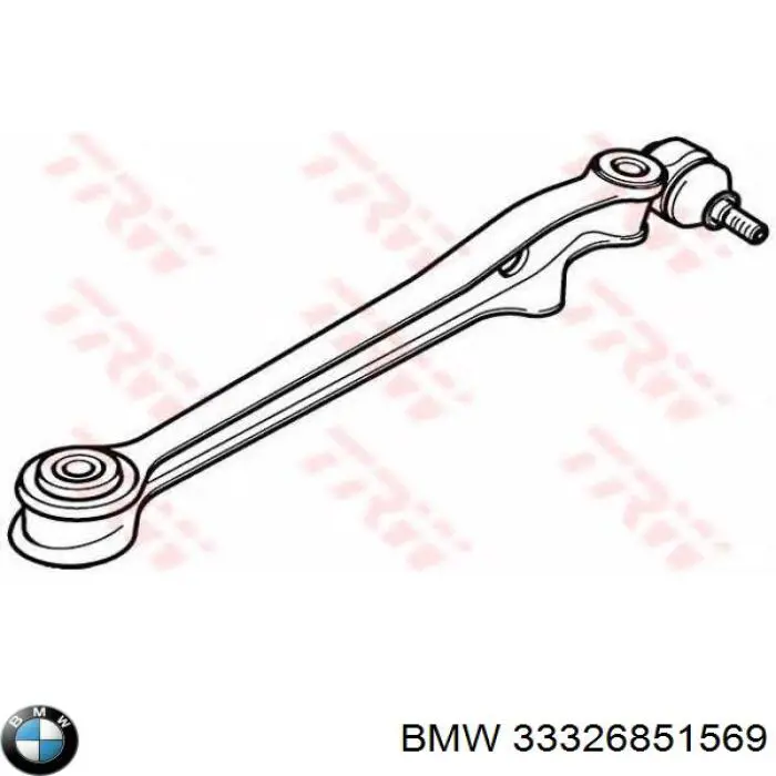 Barra transversal de suspensão traseira BMW 33326851569 preço, a partir de 105,56 USD