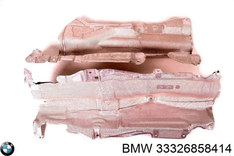 Compre 33326858414 BMW Proteção de viga traseira (de plataforma veicular)