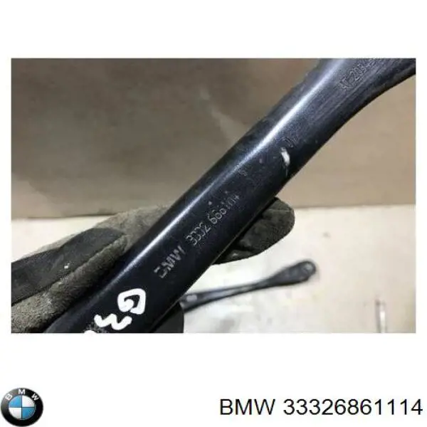 33326861114 BMW Braço oscilante inferior esquerdo de suspensão traseira/direita