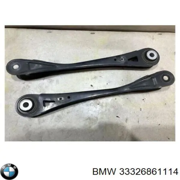 Compre 33326861114 BMW Braço oscilante inferior esquerdo de suspensão traseira/direita