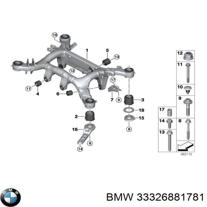  BMW 33326881781 preço, a partir de 40,86 USD