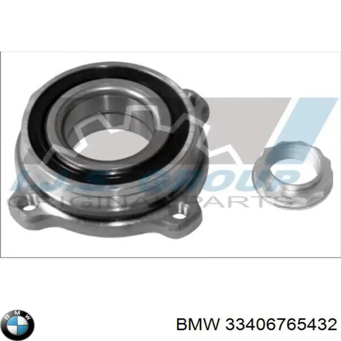33406765432 BMW Rolamento de cubo traseiro
