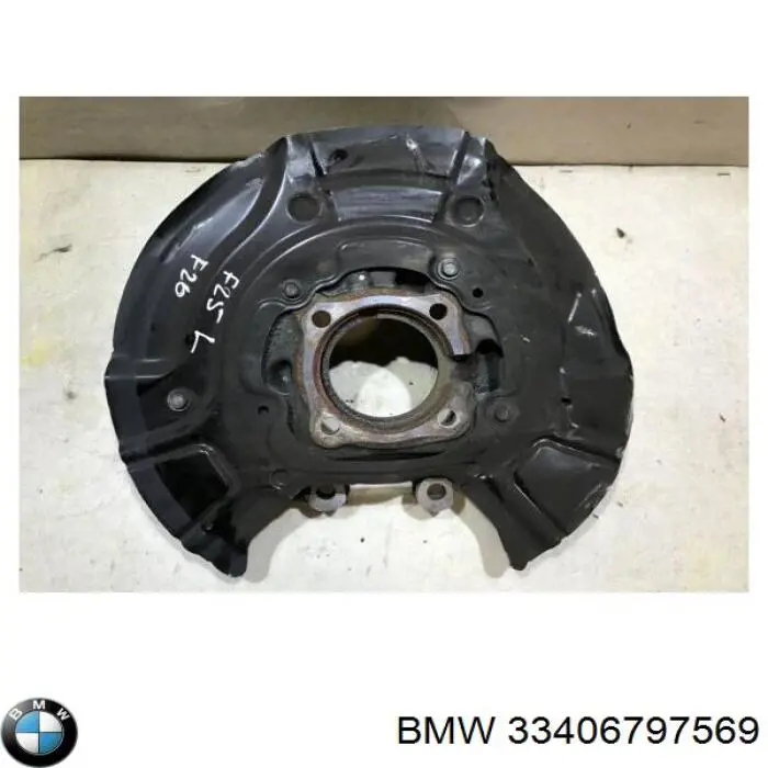 33406797569 BMW Pino moente (extremidade do eixo) traseiro esquerdo