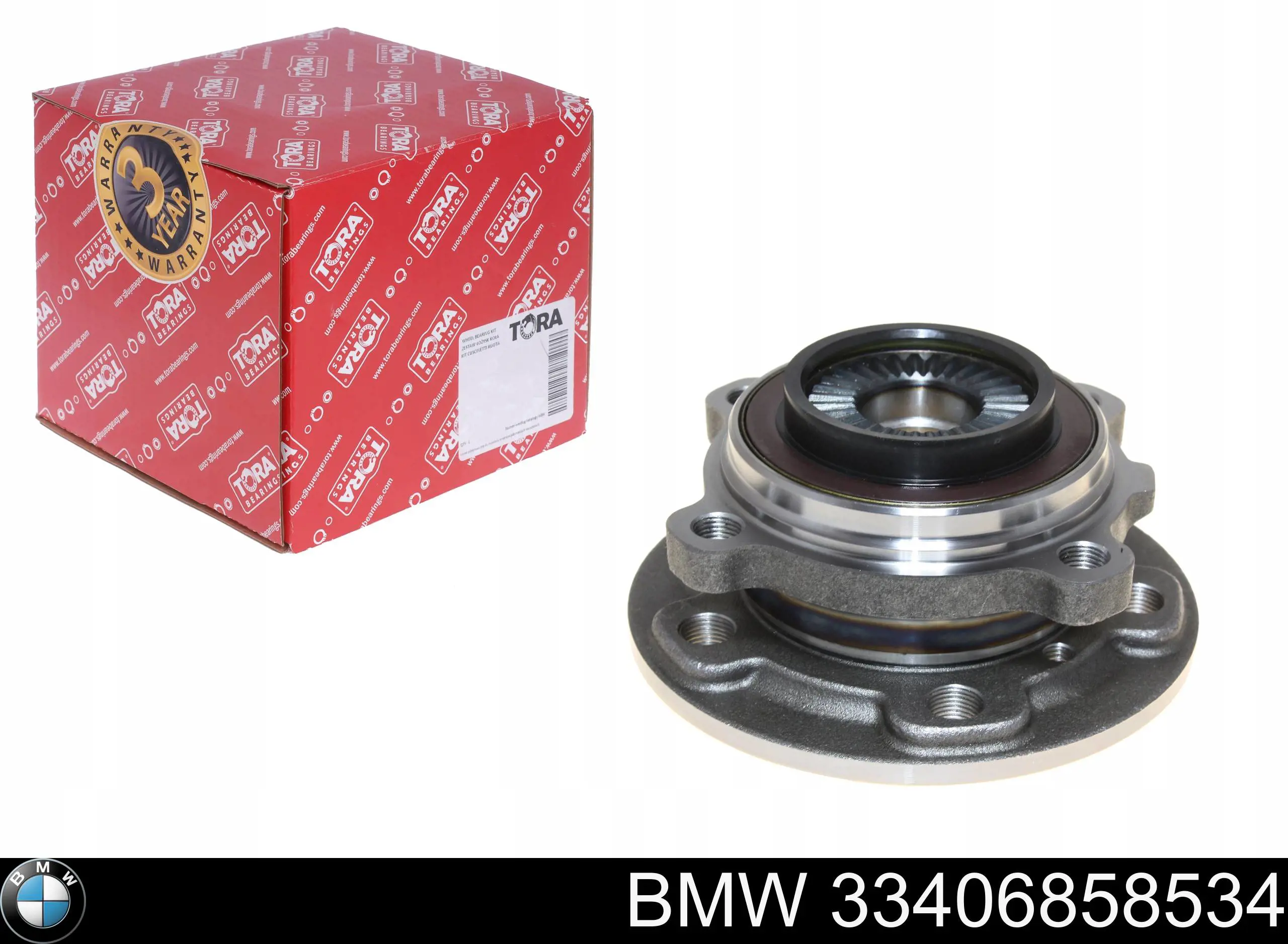 33406858534 BMW Parafuso de fixação de apoio esférico dianteiro ao pino de apoio