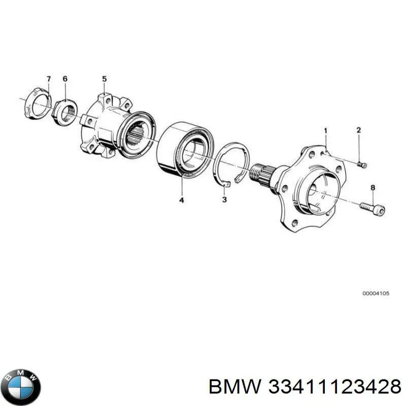 33411123428 BMW 