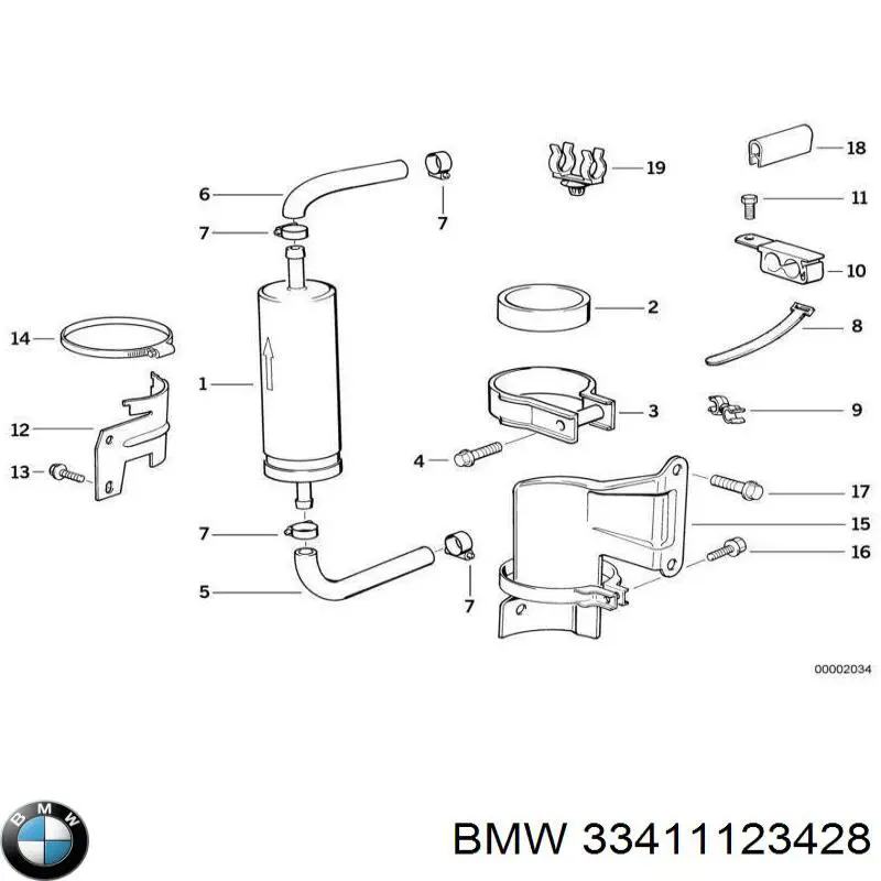  BMW 33411123428 preço, a partir de 31,66 USD