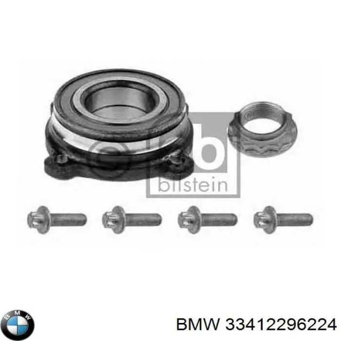 Compre 33412296224 BMW Rolamento de cubo traseiro