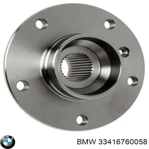 33416760058 BMW Cubo traseiro