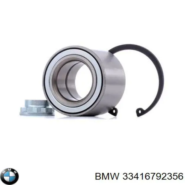 33416792356 BMW Rolamento de cubo traseiro