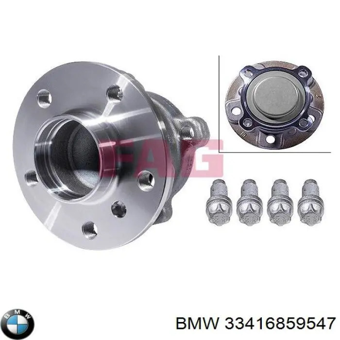 Cubo traseiro NTY KLTBM033