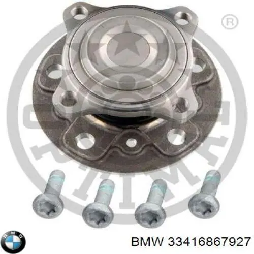 Compre 33416867927 BMW Cubo traseiro