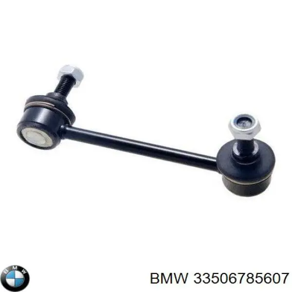 33506785607 BMW Montante esquerdo de estabilizador traseiro