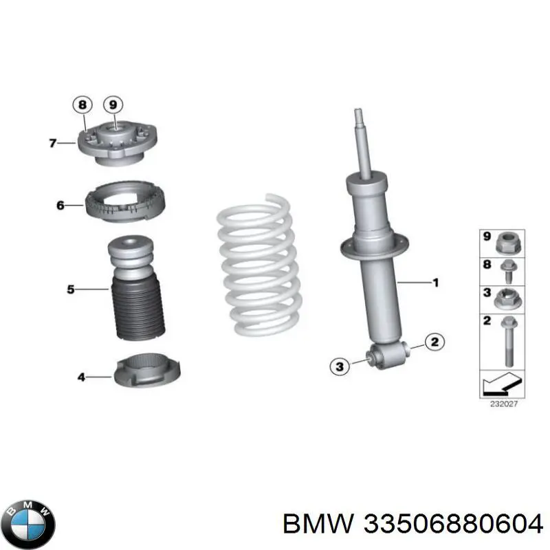 318349 Sachs Amortecedor traseiro