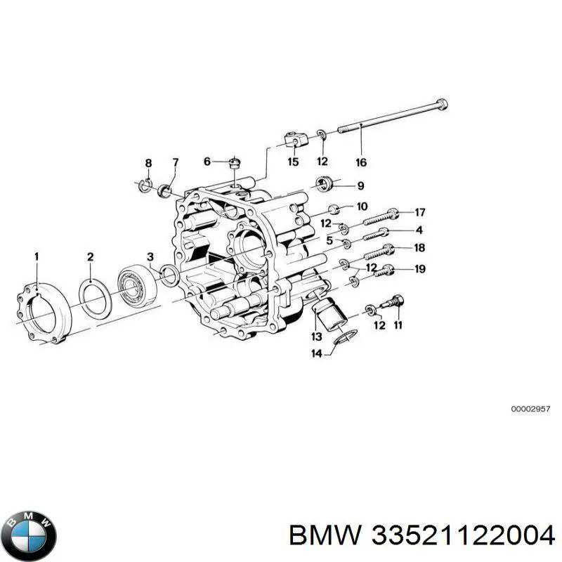Amortecedor traseiro 106803 Sachs