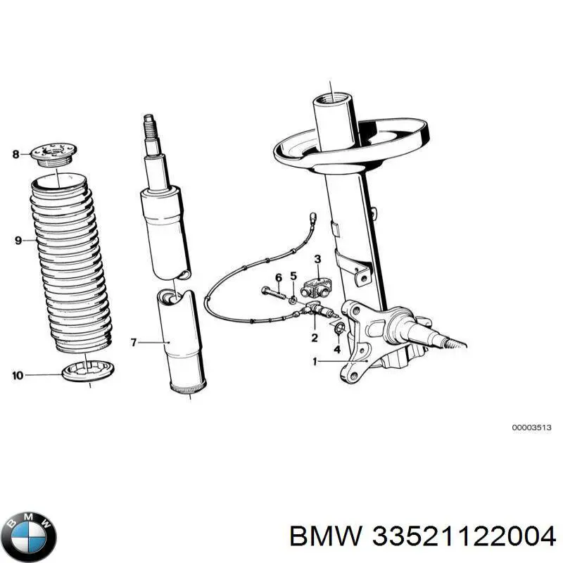 106803 Sachs Amortecedor traseiro