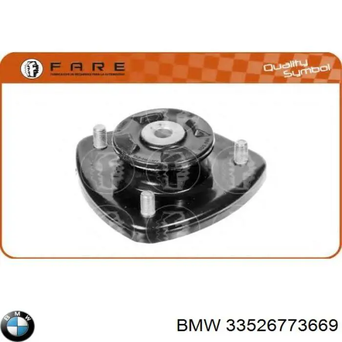 Compre 33526773669 BMW Suporte de amortecedor traseiro