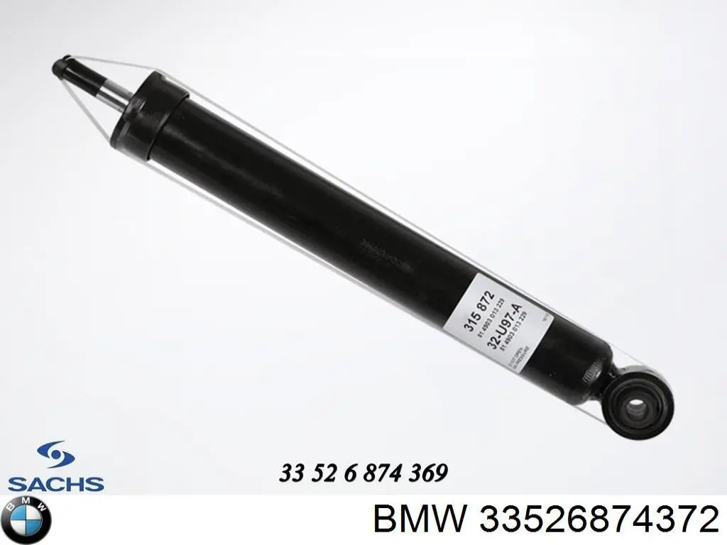 Amortecedor traseiro BMW 33526874372 preço, a partir de 59,59 USD