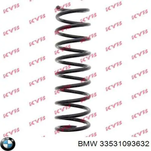 Mola traseira 33531093632 BMW