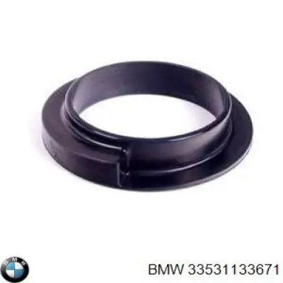 Compre 33531133671 BMW Espaçador (anel de borracha) da mola traseira inferior
