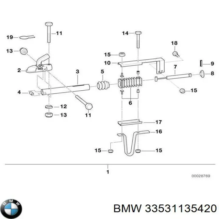 Compre 33531135420 BMW 