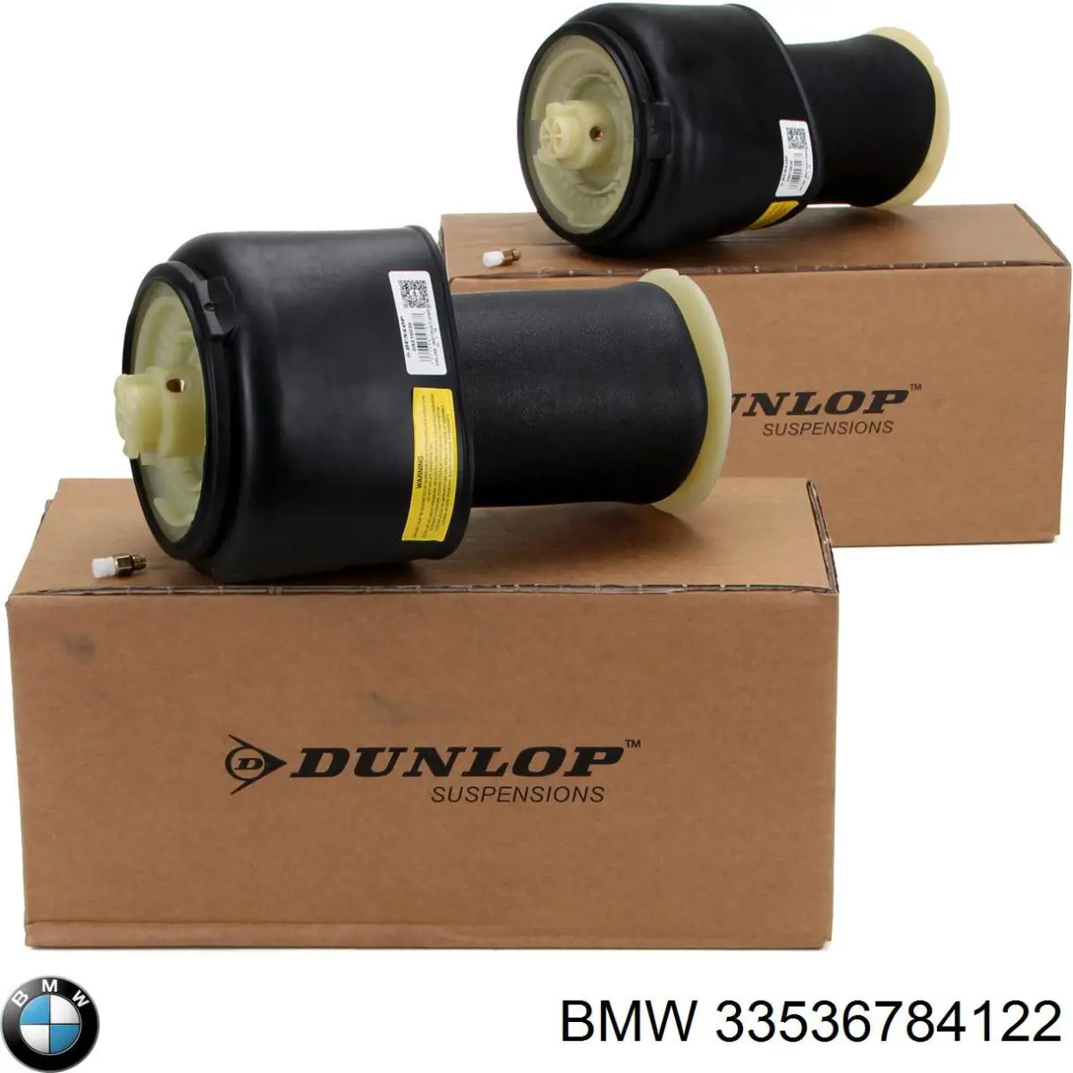 Compre 33536784122 BMW Pára-choque (grade de proteção) de amortecedor traseiro + bota de proteção