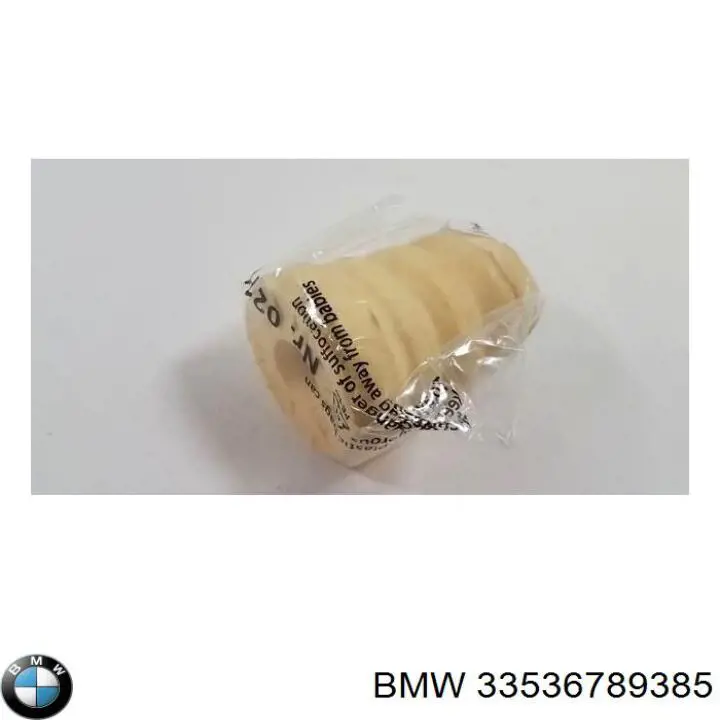 33536789385 BMW Pára-choque (grade de proteção) de amortecedor traseiro