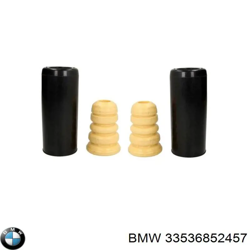 Compre 33536852457 BMW Pára-choque (grade de proteção) de amortecedor traseiro + bota de proteção