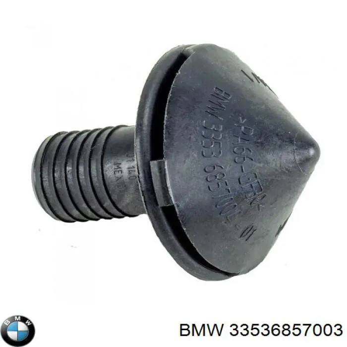 Compre 33536857003 BMW Espaçador (anel de borracha) da mola traseira inferior