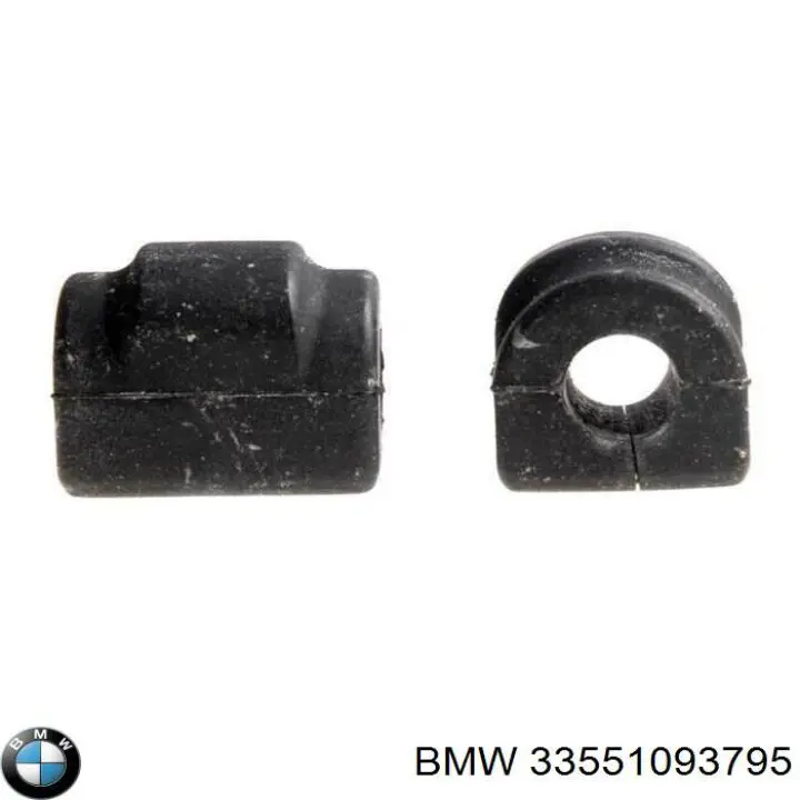 Compre 33551093795 BMW Bucha de estabilizador traseiro