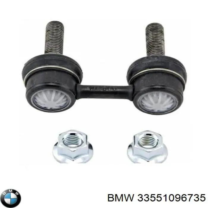 Compre 33551096735 BMW Montante de estabilizador traseiro